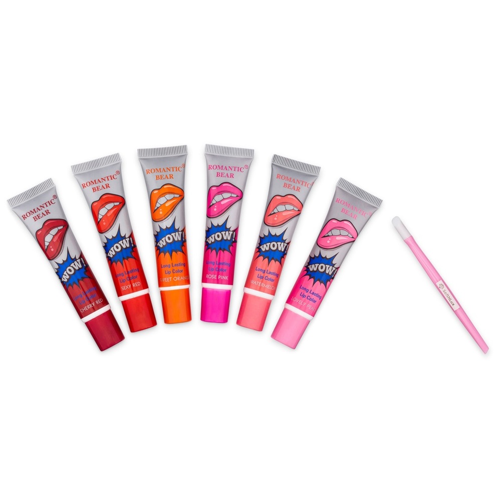 6-Pack Romantic Bear Lip Stain